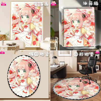 【預購】甜心寶貝 安尼亞·福傑 12K主題氛圍周邊 X 阿喵畫社1