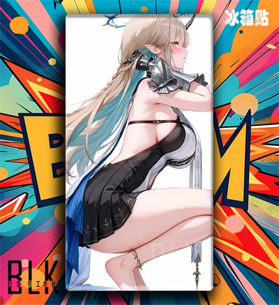 【預購】鳴潮《蹲姿卡提希婭》動漫裝飾畫&冰箱貼 X 巴洛克工作室3