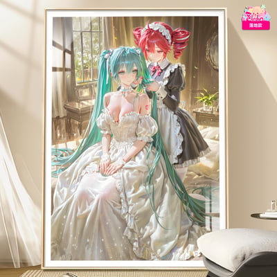 【預購】《初音未來》禮服 梳妝台重音x初音未來 X 阿喵畫社3