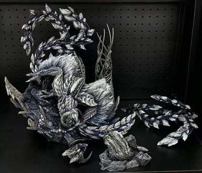 【預購】魔物獵人 荒野-鎖刃龍  X Heroics工作室4