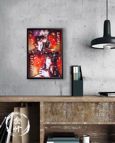 【預購】咒術迴戰《業火のロンド》裝飾畫 X 3000painring繪製3