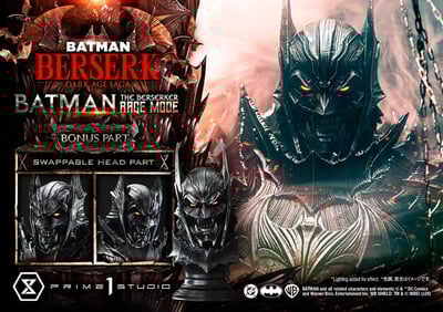 【售罄展示追加請私訊客服@toystationtw】DC 蝙蝠俠 狂怒模式 狂戰士 X Prime 1 Statue4