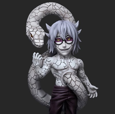 【預購】火影忍者 眼鏡蛇 藥師兜 X Power-Studio1