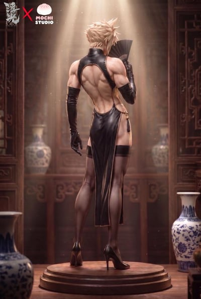 【預購】最終幻想 旗袍美男子cos系列001 克勞德 X 浮光+MOCHI麻薯3