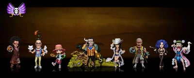 【預購】海賊王 巴洛克工作社第九彈 Miss黃金周-瑪里安努 X A+研究所4