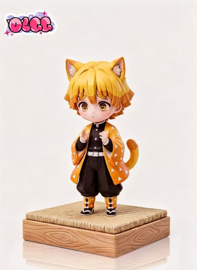 【預購】鬼滅之刃 Q版貓咪造型-禰豆子&善逸 X OLGG4