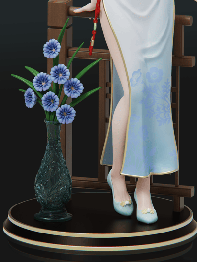 【預購】葬送的芙莉蓮 旗袍芙莉蓮 X 琉璃工作室5