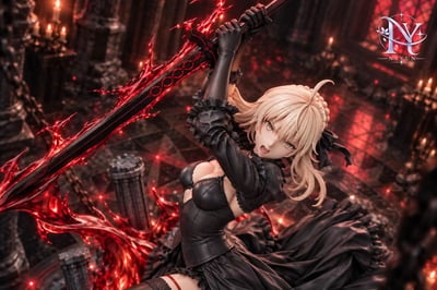 【預購】Fate 黑呆 禮裙saber X 霓昀工作室4
