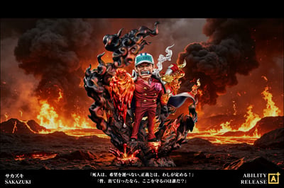 【預購】海賊王 AR系列 第一彈 赤犬 薩卡斯基 X A+研究所4