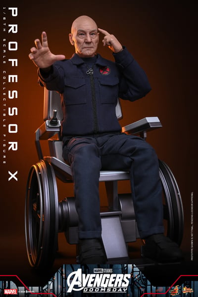 【售罄展示追加請私訊客服@toystationtw】《復仇者聯盟 5：毀滅之日》MMS917 珍藏人偶可動 X教授 X HOTTOYS5