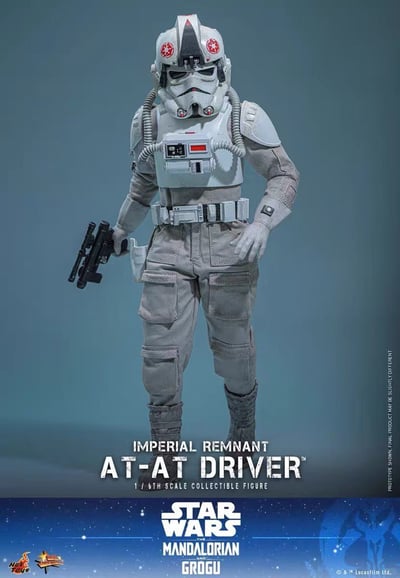 【預購】星際大戰《曼達洛人與古古》可動 MMS845 帝國殘余AT-AT駕駛員 X HotToys(HT)5