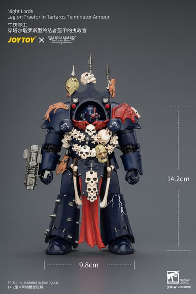 【售罄展示追加請私訊客服@toystationtw】午夜領主 穿塔爾塔羅斯型 終結者盔甲的執政官 X JOYTOY14