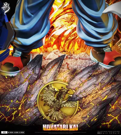 【預購】戰鬥陀螺 童年懷舊系列002 4聖獸共鳴-火渡凱 X 掠影工作室7