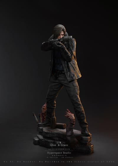 【預購】惡靈古堡 安魂曲系列 里昂＆格蕾絲 X HP-Studio6
