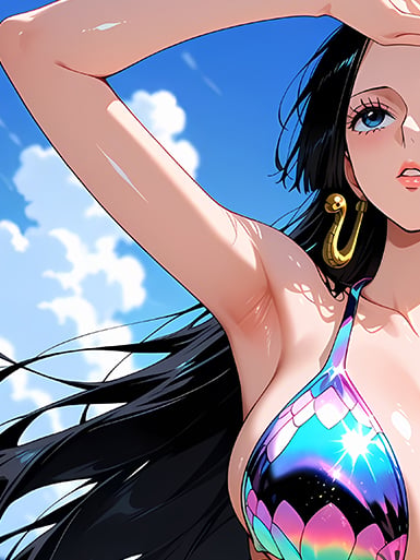 【預購】海賊王《泳裝女帝》動漫裝飾畫&冰箱貼 X 巴洛克工作室5