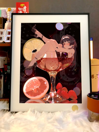 【預購】絕區零《雞尾酒耀嘉音》動漫裝飾畫 X 星空工作室3