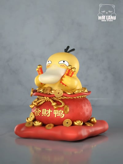 【預購】寶可夢 雙版本 發財鴨 X MMLAND喵喵島5