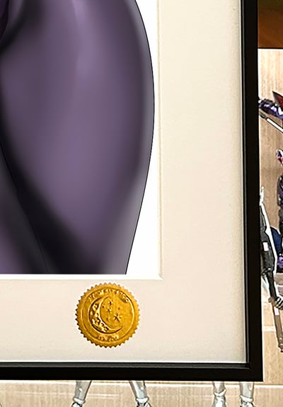 【預購】美麗新世界《兔女郎羅素麗》動漫裝飾畫 X 星空工作室4