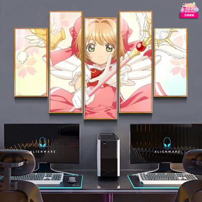 【預購】庫洛魔法使 櫻之魔法五幅套組 X 阿喵畫社2