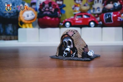 【售罄展示追加請私訊客服@toystationtw】七龍珠 鳥山明系列004 乞丐鳥山明 X ZOR+TOR-Studio7