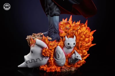 【現貨秒發】火影忍者 曉組織門神站姿共鳴系列 藝術二人組 迪達拉X 巨浪工作室5