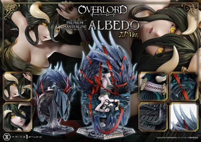 【預購】OVERLORD 不死者之王 Albedo 雅兒貝德ED Ver. PMOVL-02雕像 X  Prime 1 Studio ( P1S)2