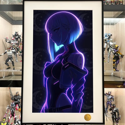 【預購】賽博朋克邊緣行者《閃光露西》動漫裝飾畫 X 星空工作室1
