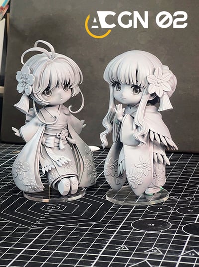 【預購】庫洛魔法使 Q版小櫻&知世 X ACGN 024