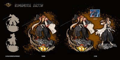 【預購】死神 隊長系列13 雙版本 大狗-狛村左陣 X IW-Studio9