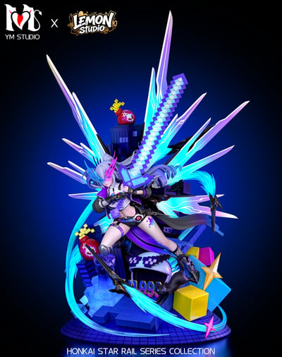 【預購】崩壞星穹鐵道 狼尊 銀狼Lv999. X 欲夢+Lemon3