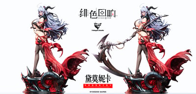 【預購】《緋色回響》系列雕像第一彈 雙版本 黛莫妮卡 X TES 正版授權3