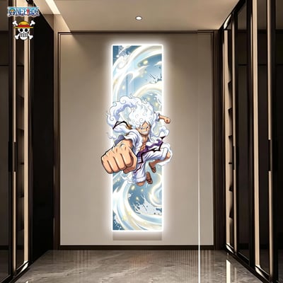 【預購】裸眼3D五檔魯夫 燈帶畫 X 阿喵畫社4