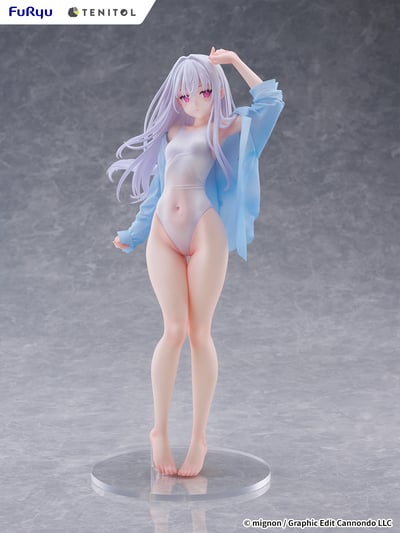 【預購】TENITOL TALL NO GAME NO LIFE 遊戲人生 白-泳裝Ver. X FuRyu10