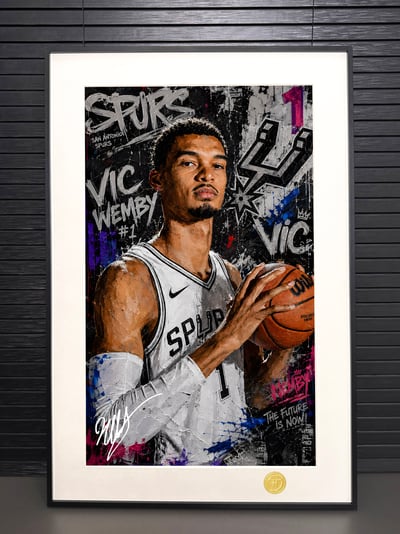 【預購】NBA《文班亞馬》裝飾畫 X H2工作室3