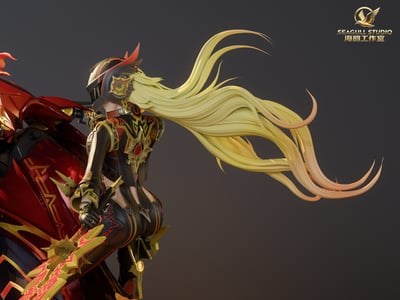 【預購】原神 場景雕像第一彈 火神瑪薇卡 X SEAGULL海鷗9