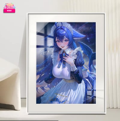 【預購】女仆 溟月 8k收藏超清精裱畫 X 阿喵畫社3