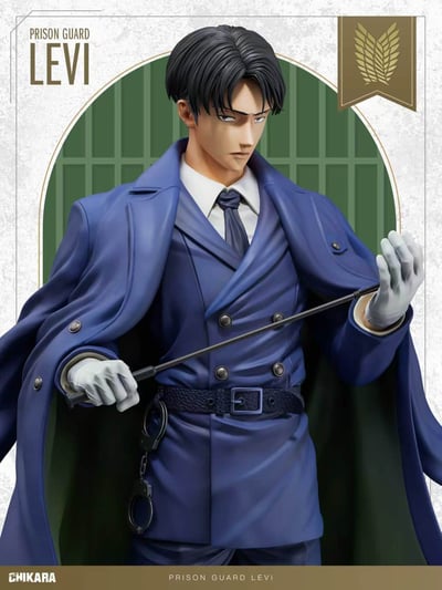 【預購】進擊的巨人 監獄長-利威爾·阿克曼 X CHIKARA力量6