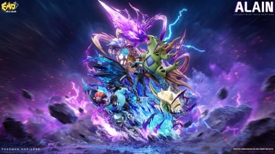 【預購】寶可夢 畢業雕像系列第9彈 艾嵐 X Emo2