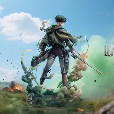 【預購】進擊的巨人 回眸兵長 X 緋紅工作室1