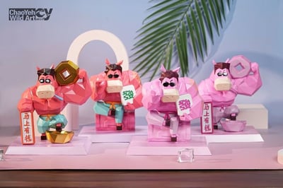 【預購】神馬東西 馬年開運禮品 潮玩擺件 16cm X 潮野藝術 ChaoYeh Wild Art 正版授權7