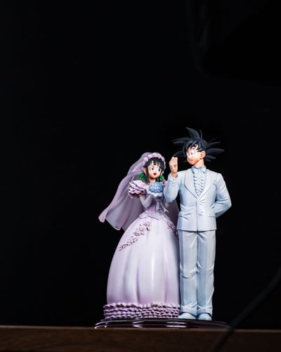 【預購】七龍珠 私服系列——琪琪&悟空結婚 X DB-Studio3