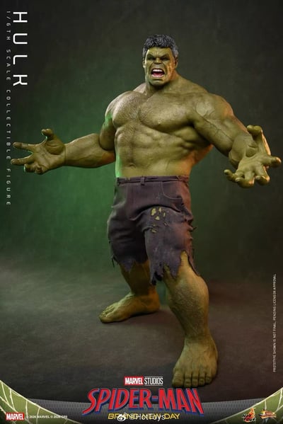 【售罄展示追加請私訊客服@toystationtw】《蜘蛛人：嶄新之日》浩克Hulk MMS905 X HOTTOYS8