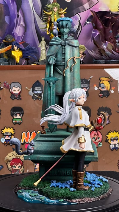 【預購】葬送的芙莉蓮 芙莉蓮與勇者石雕 X seven studio2