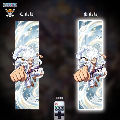 【預購】裸眼3D五檔魯夫 燈帶畫 X 阿喵畫社6