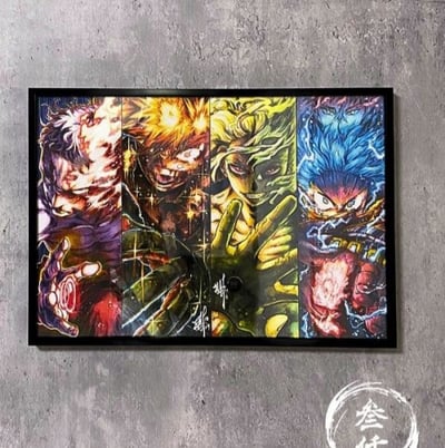 【預購】我的英雄學院《更に向こうへ》裝飾畫 X 3000painring繪製1