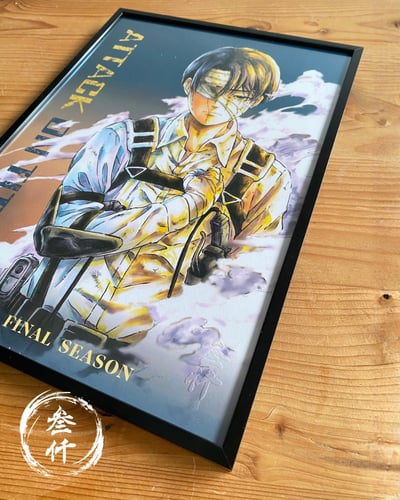 【預購】進擊的巨人《心臓を捧げた結末》裝飾畫 X 3000painring繪製3