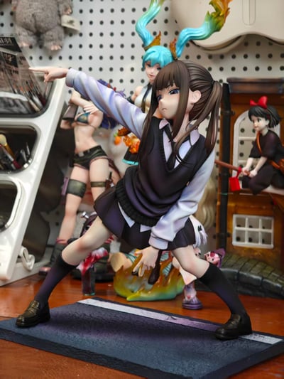 【售罄展示追加請私訊客服@toystationtw】雙馬尾少女 星野同學 X QAQ-Studio9