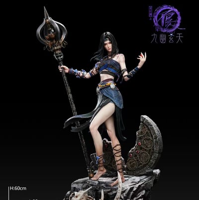 【預購】《畫江湖之不良人》收藏級1/4雕像 大䬃滿&九幽玄天-耶律質舞 X 光年+若森數字 正版授權1