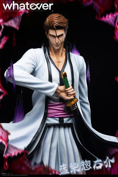 【預購】死神 髮膠頭大boss 雙比例 藍染惣右介 X whatever3