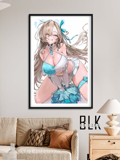 【預購】蔚藍檔案《啦啦隊明日奈》動漫裝飾畫&冰箱貼 X 巴洛克工作室2